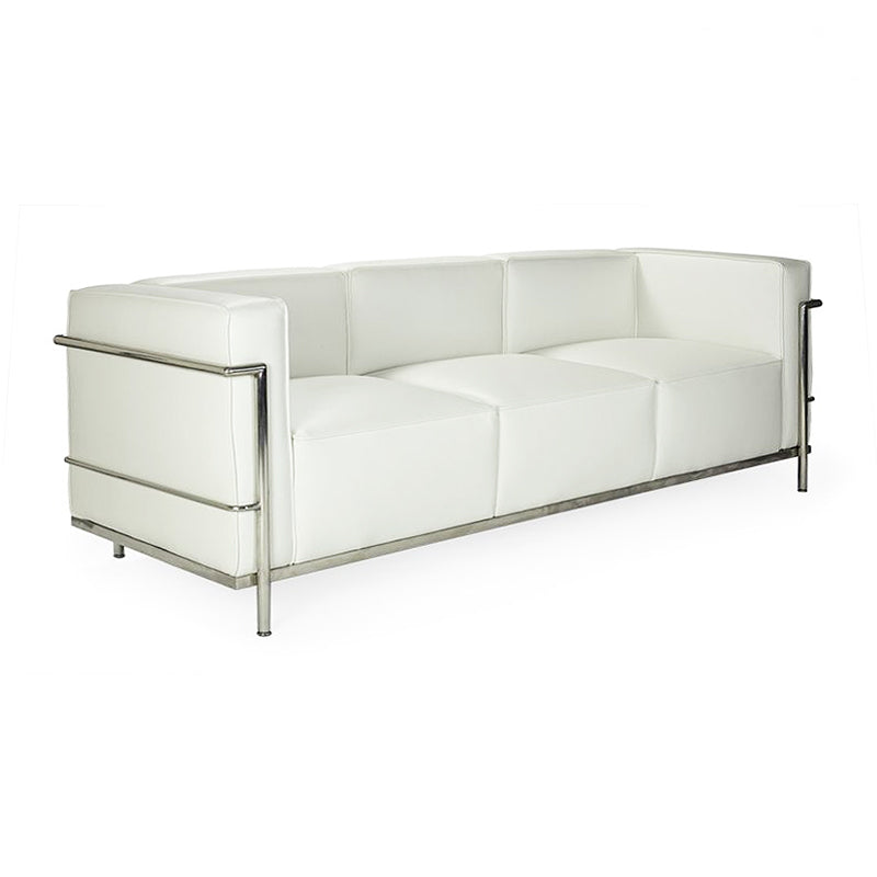 Sillón LC3 3 Cuerpos Cuero